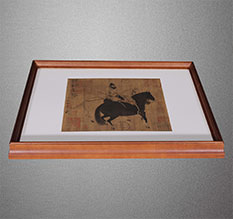 潍坊书画装裱配框服务案例